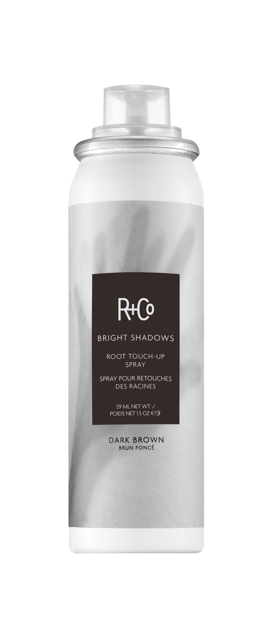 BRIGHT SHADOWS Root Spray Dark Brown